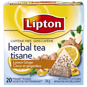 Lipton Lemon Ginger Herbal Tea